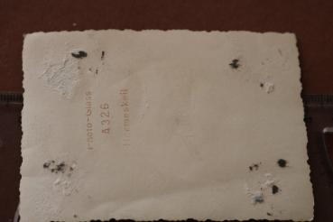 Preview: altes Foto - drei R.A.D. Führer - zwei mit Orden - Abteilung 204